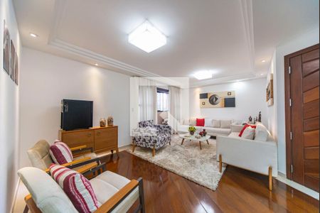 Sala de apartamento à venda com 3 quartos, 176m² em Vila Bastos, Santo André