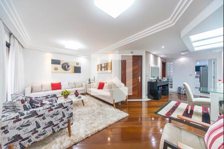 Sala de apartamento à venda com 3 quartos, 176m² em Vila Bastos, Santo André