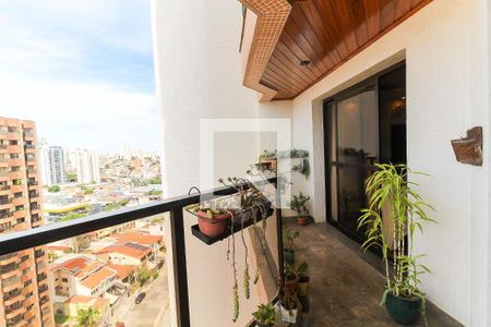 Varanda de apartamento à venda com 3 quartos, 183m² em Vila Regente Feijó, São Paulo