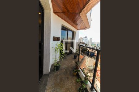 Varanda de apartamento à venda com 3 quartos, 183m² em Vila Regente Feijó, São Paulo