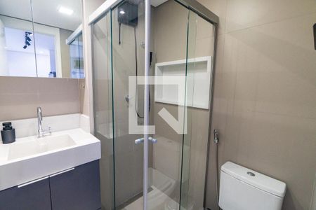 Banheiro de kitnet/studio para alugar com 1 quarto, 25m² em Vila da Saúde, São Paulo