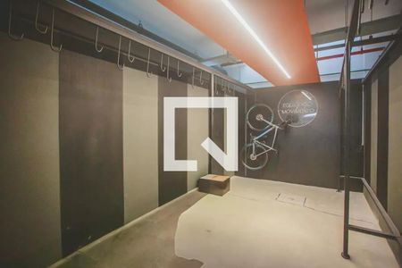 Studio para alugar com 25m², 1 quarto e 1 vaga Studio para alugar com 25m², 1 quarto e 1 vagaÁrea comum - Bicicletário