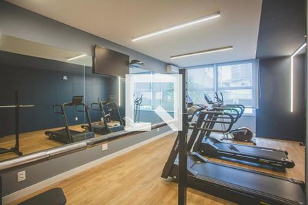 Studio para alugar com 25m², 1 quarto e 1 vaga Studio para alugar com 25m², 1 quarto e 1 vagaÁrea comum - Academia