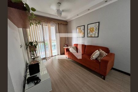 Sala de apartamento à venda com 3 quartos, 75m² em Pechincha, Rio de Janeiro