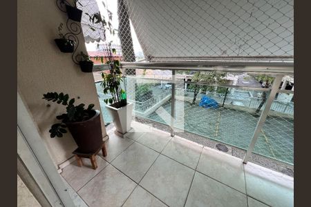 Varanda - Sala de apartamento à venda com 3 quartos, 75m² em Pechincha, Rio de Janeiro