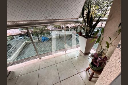 Varanda - Sala de apartamento à venda com 3 quartos, 75m² em Pechincha, Rio de Janeiro