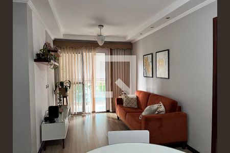 Sala de apartamento à venda com 3 quartos, 75m² em Pechincha, Rio de Janeiro