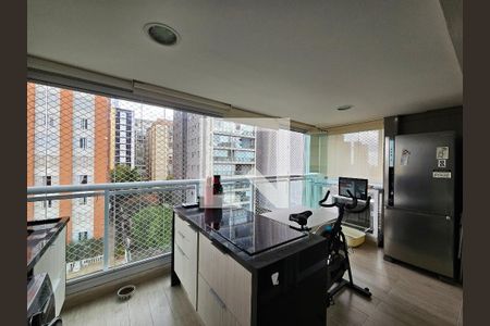 Varanda de apartamento à venda com 1 quarto, 38m² em Vila Mariana, São Paulo