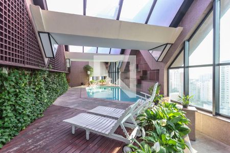 Apartamento para alugar com 38m², 1 quarto e 1 vaga Apartamento para alugar com 38m², 1 quarto e 1 vagaÁrea comum - Piscina