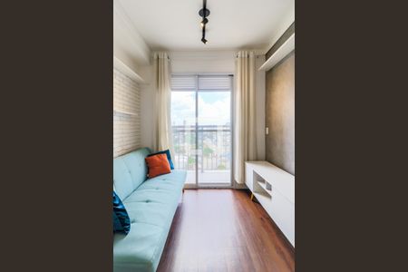 Sala de apartamento para alugar com 1 quarto, 27m² em Jardim Caravelas, São Paulo