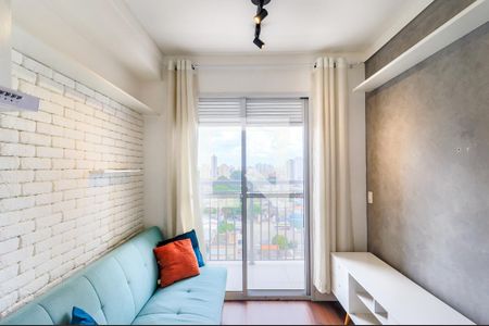 Sala de apartamento para alugar com 1 quarto, 27m² em Jardim Caravelas, São Paulo