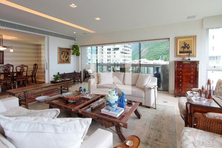 Sala de apartamento à venda com 3 quartos, 261m² em Gávea, Rio de Janeiro