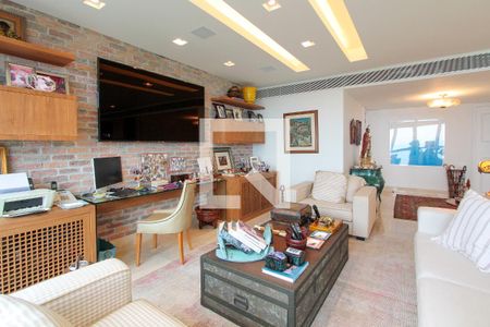 Sala de apartamento à venda com 3 quartos, 261m² em Gávea, Rio de Janeiro