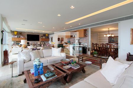 Sala de apartamento à venda com 3 quartos, 261m² em Gávea, Rio de Janeiro