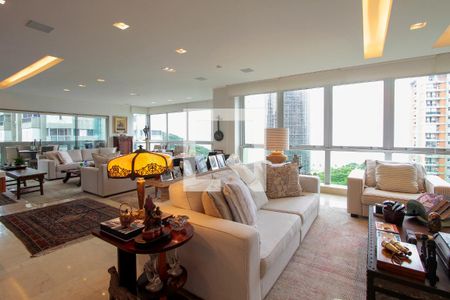 Sala de apartamento à venda com 3 quartos, 261m² em Gávea, Rio de Janeiro