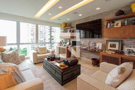 Sala de apartamento à venda com 3 quartos, 261m² em Gávea, Rio de Janeiro