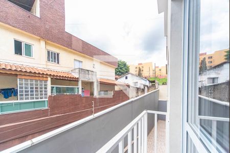 Sacada da Sala de apartamento para alugar com 2 quartos, 59m² em Jardim Alvorada, Santo André