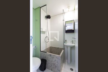 Studio para alugar com 15m², 1 quarto e sem vaga Studio para alugar com 15m², 1 quarto e sem vagaBanheiro