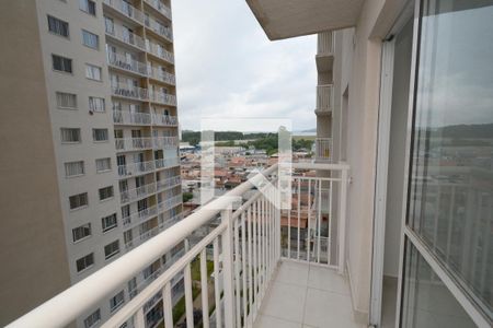 Varanda da Sala/Cozinha de apartamento para alugar com 2 quartos, 34m² em Socorro, São Paulo