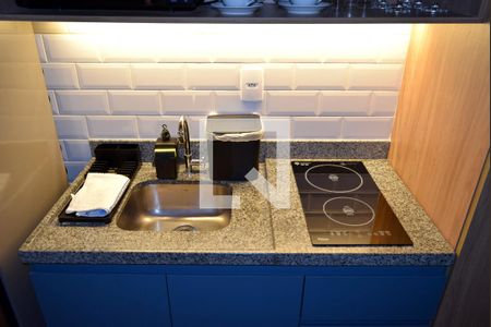 Studio à venda com 25m², 1 quarto e sem vagaCozinha