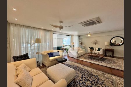 Sala de apartamento à venda com 4 quartos, 186m² em Recreio dos Bandeirantes, Rio de Janeiro