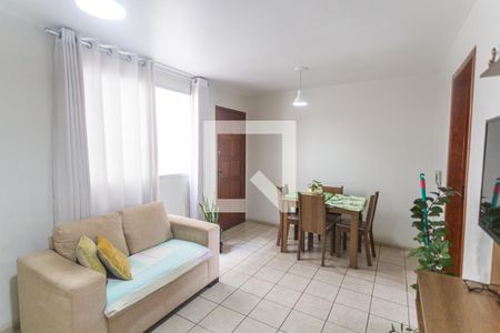 Sala de apartamento à venda com 3 quartos, 57m² em Silveira, Belo Horizonte