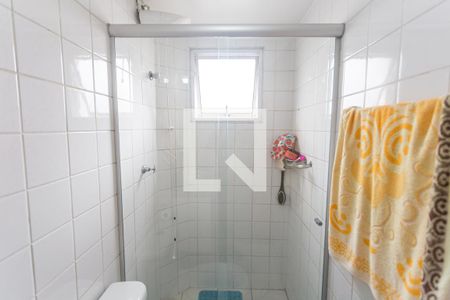 Banheiro da Suíte de apartamento à venda com 3 quartos, 57m² em Silveira, Belo Horizonte