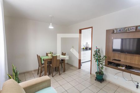 Sala de apartamento à venda com 3 quartos, 57m² em Silveira, Belo Horizonte