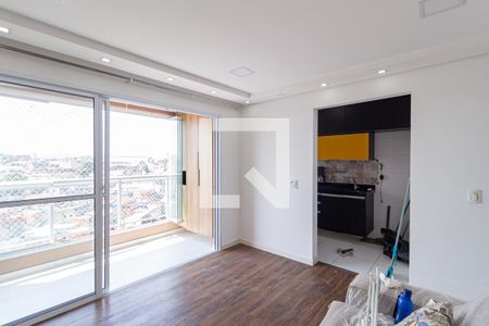 Sala de apartamento para alugar com 2 quartos, 52m² em Jardim Roberto, Osasco