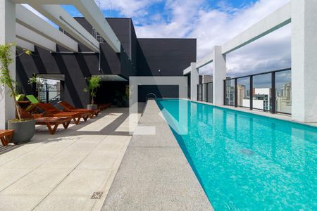 Studio para alugar com 27m², 1 quarto e 1 vagaRooftop - Piscina
