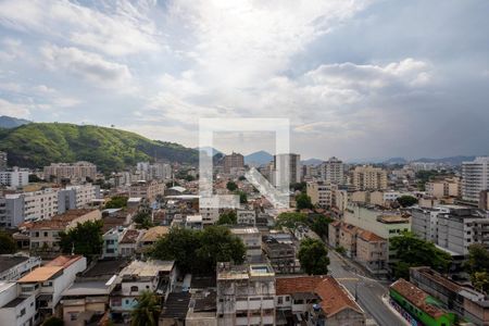 Sala Varanda Vista de apartamento para alugar com 1 quarto, 33m² em Riachuelo, Rio de Janeiro