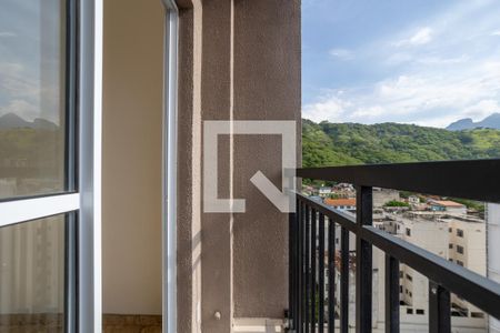 Sala Varanda de apartamento para alugar com 1 quarto, 33m² em Riachuelo, Rio de Janeiro