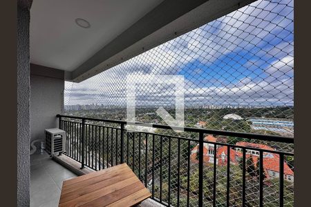 Sacada de apartamento para alugar com 1 quarto, 34m² em Santo Amaro, São Paulo