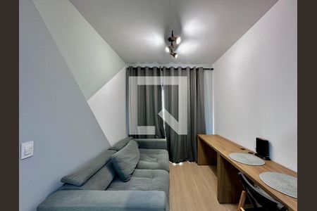 Sala de apartamento para alugar com 1 quarto, 34m² em Santo Amaro, São Paulo