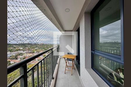 Sacada de apartamento para alugar com 1 quarto, 34m² em Santo Amaro, São Paulo