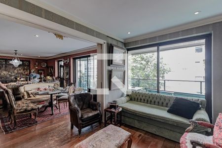 Sala  de apartamento à venda com 3 quartos, 186m² em Ipanema, Rio de Janeiro
