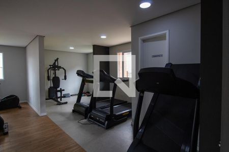 Área comum - Academia de apartamento para alugar com 2 quartos, 43m² em Parque Pinheiros, São Paulo