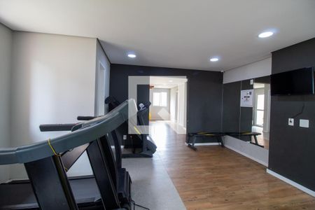 Área comum - Academia de apartamento para alugar com 2 quartos, 43m² em Parque Pinheiros, São Paulo