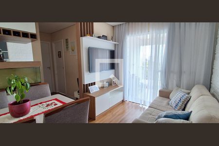 Sala de apartamento à venda com 2 quartos, 54m² em Santa Maria, São Caetano do Sul