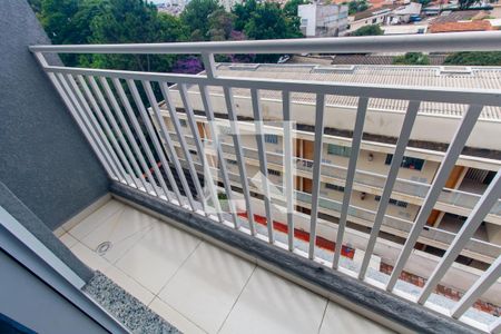 Varanda da Sala de apartamento à venda com 2 quartos, 52m² em Vila Bela, São Paulo