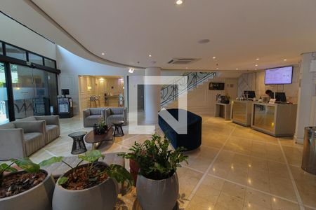 Studio para alugar com 33m², 1 quarto e 1 vagaHall