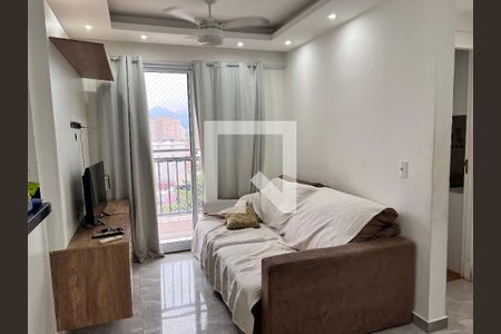 Sala de apartamento à venda com 2 quartos, 48m² em Anil, Rio de Janeiro
