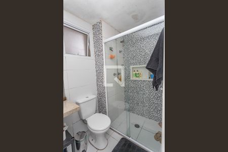 Apartamento à venda com 85m², 3 quartos e 2 vagasBanheiro da suíte 