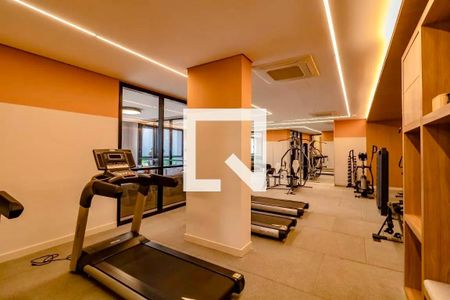 Studio à venda com 28m², 1 quarto e sem vaga Studio à venda com 28m², 1 quarto e sem vagaÁrea comum - Academia