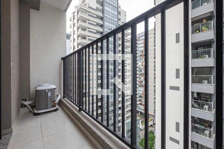 Studio - Varanda de kitnet/studio à venda com 1 quarto, 25m² em Pinheiros, São Paulo