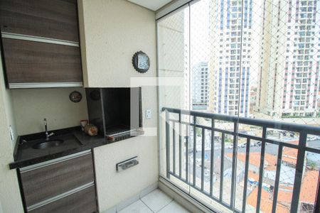 Varanda - Sala de apartamento para alugar com 3 quartos, 76m² em Vila Regente Feijó, São Paulo