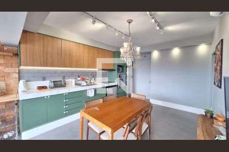 Sala/Cozinha de apartamento para alugar com 2 quartos, 67m² em Parque Industrial Tomas Edson, São Paulo