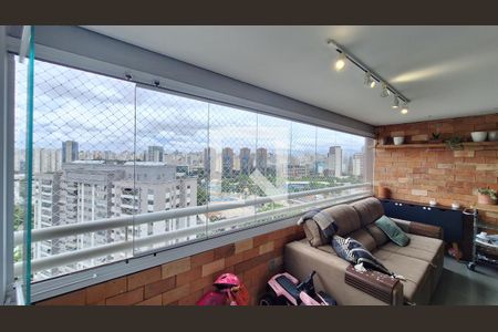 Varanda de apartamento para alugar com 2 quartos, 67m² em Parque Industrial Tomas Edson, São Paulo