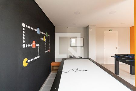 Apartamento para alugar com 29m², 1 quarto e sem vaga Apartamento para alugar com 29m², 1 quarto e sem vagaÁrea comum - Sala de Jogos