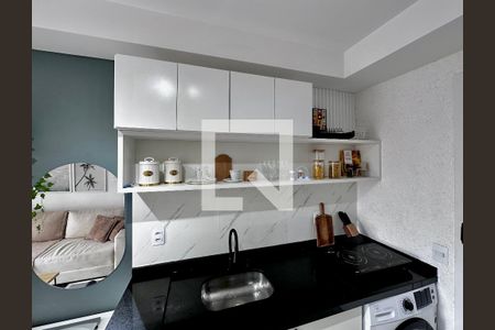 Apartamento à venda com 27m², 1 quarto e sem vagaCozinha